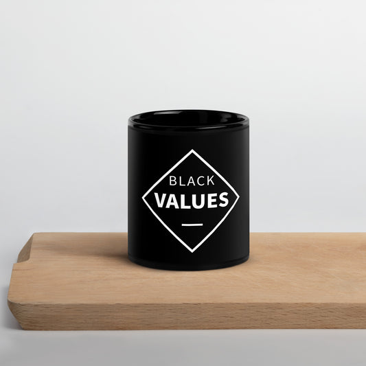 Glossy Mug - BLACK VALUES