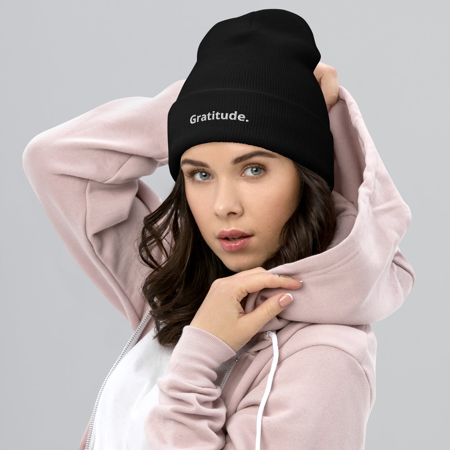 Cuffed Beanie - Gratitude