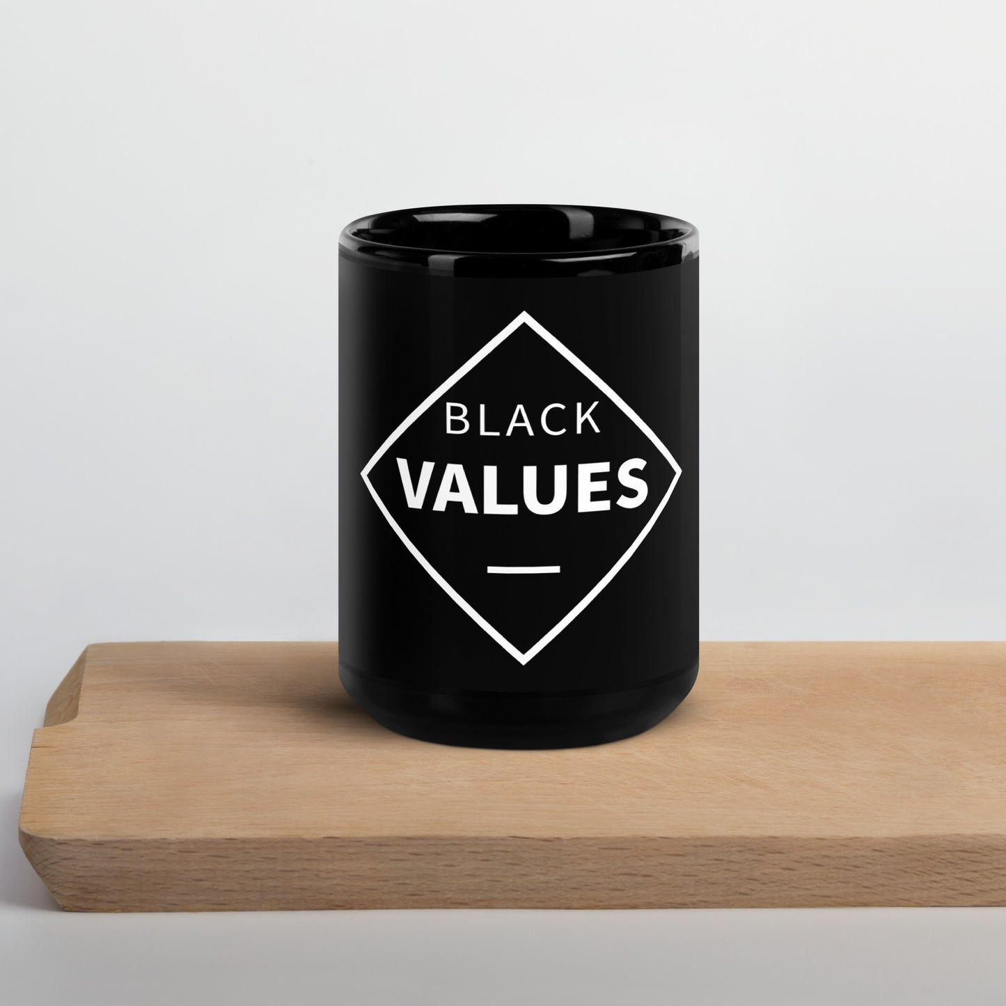 Glossy Mug - BLACK VALUES