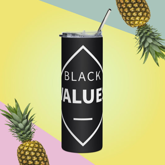 Stainless Steel Tumbler - BLACK VALUES