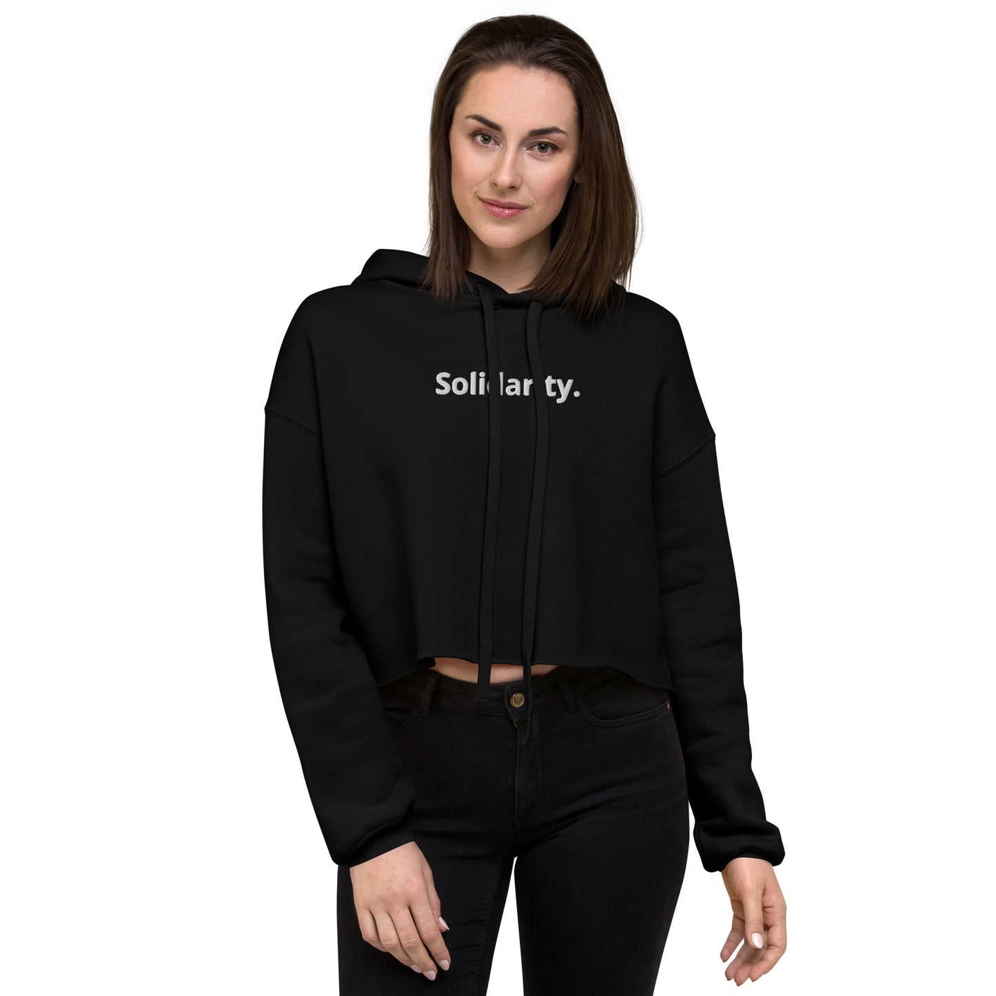 Crop Hoodie - Solidarity
