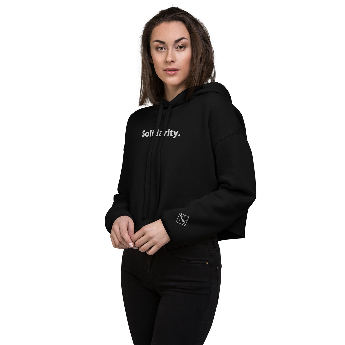 Crop Hoodie - Solidarity